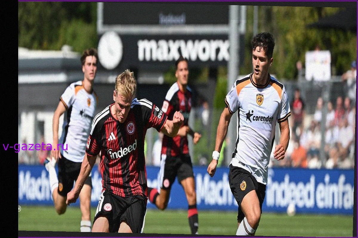 Eintracht Frankfurt: Уверенная победа над Hull City в товарищеском матче